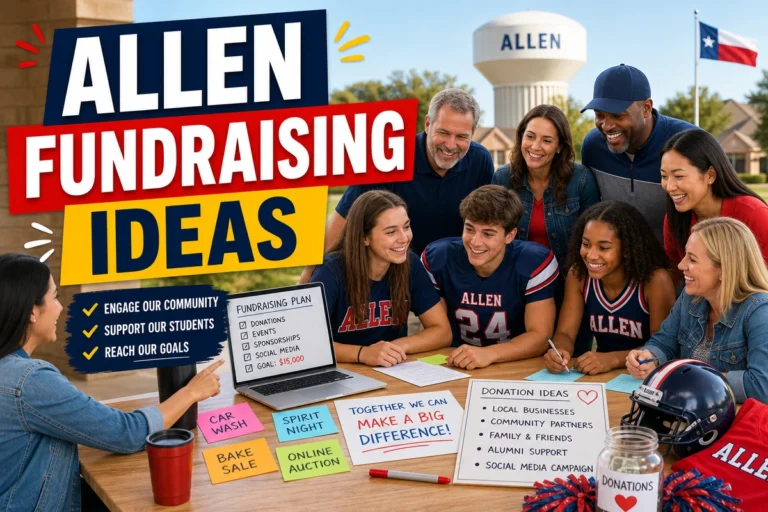 Allen fundraising ideas for schools teams booster clubs and community groups