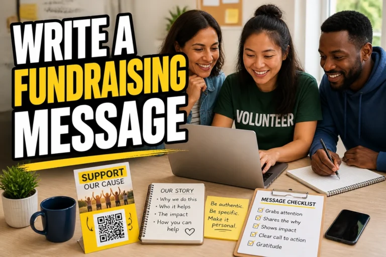 How to write a fundraising message that gets people to take action